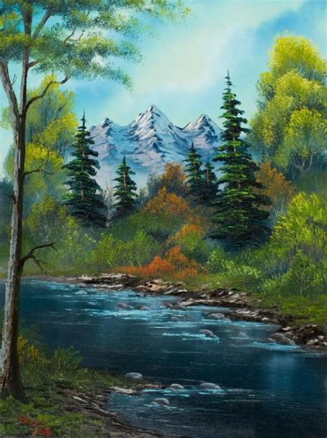 painting of landscape easy